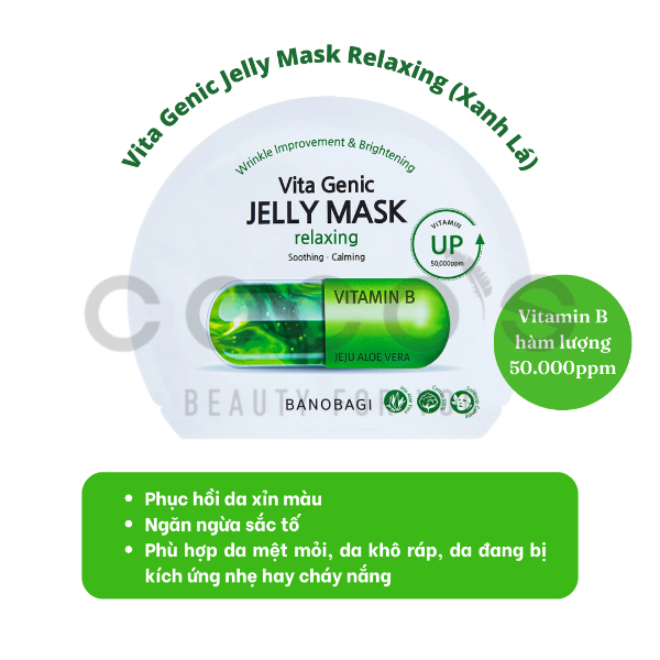 Mặt Nạ Dưỡng Da Banobagi Vita Genic Jelly Mask 30ml
