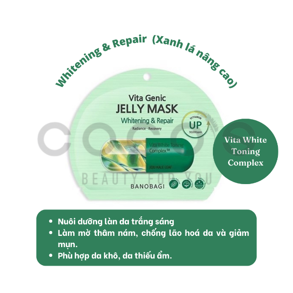 Mặt Nạ Dưỡng Da Banobagi Vita Genic Jelly Mask 30ml