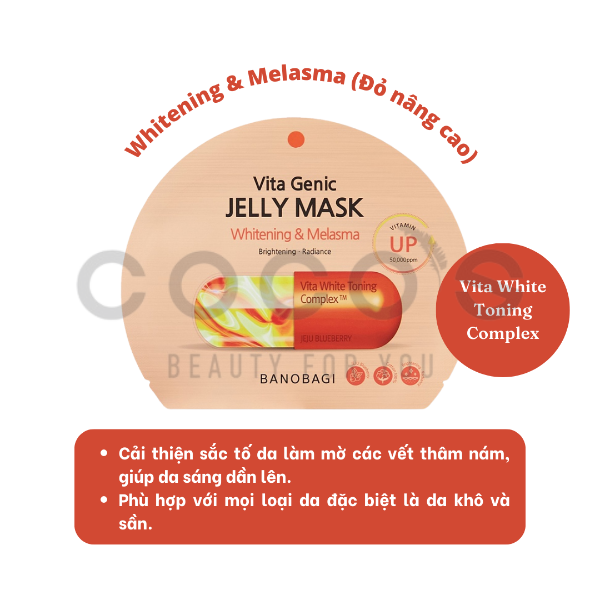 Mặt Nạ Dưỡng Da Banobagi Vita Genic Jelly Mask 30ml
