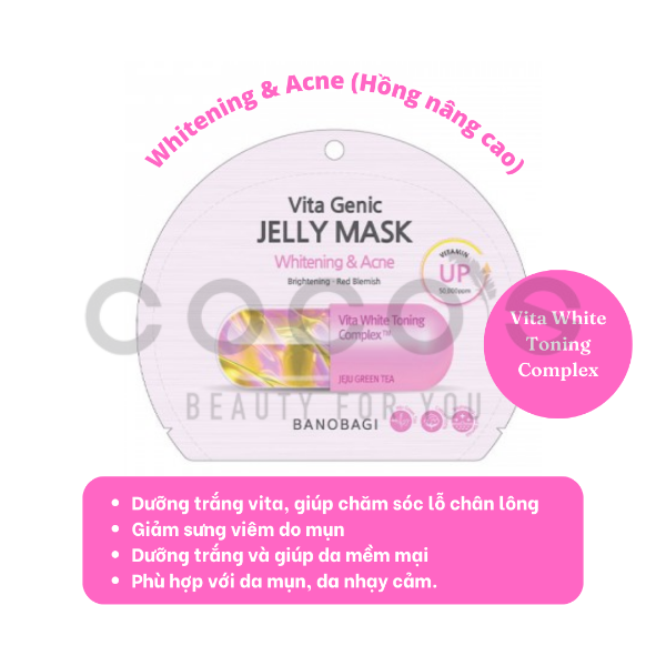 Mặt Nạ Dưỡng Da Banobagi Vita Genic Jelly Mask 30ml