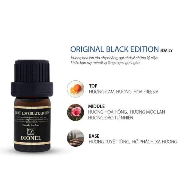 Nước Hoa Vùng Kín Dionel Secret Love Eau De Parfum 5ml