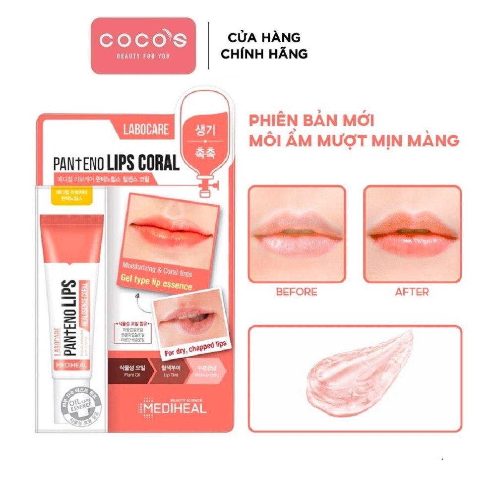 Son Dưỡng Giảm Thâm Môi Mediheal LABOCARE PAN+ENO LIPS 10ml