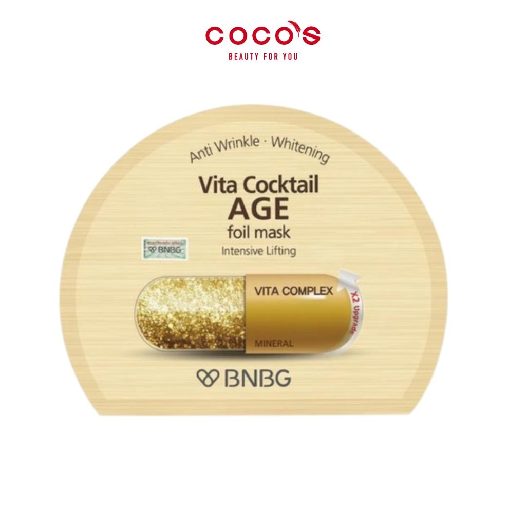 Combo 10 Mặt Nạ BNBG, Mặt Nạ Cấp Ẩm, Dưỡng Da Mặt 30g
