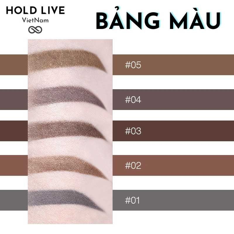 Chì Kẻ Mày Siêu Mảnh 2 Đầu Tiện Lợi Hold Live Slim Brow