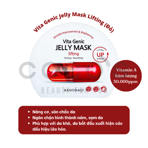 Mặt Nạ Dưỡng Da Banobagi Vita Genic Jelly Mask 30ml