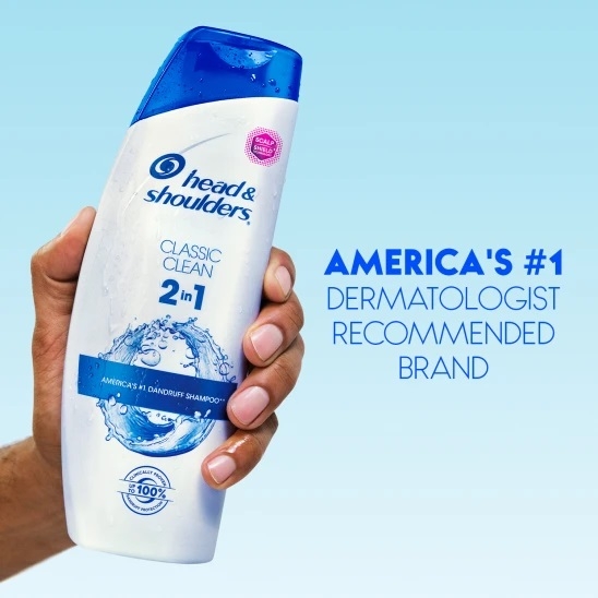 Dầu Gội & Xả Head & Shoulders 2in1 Dưỡng Ẩm Da Đầu Khô
