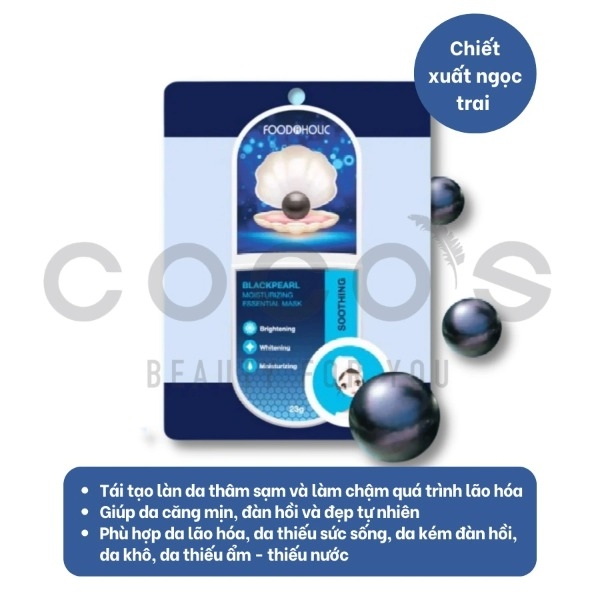Combo 10 Mặt Nạ Giấy Chăm Sóc Da Toàn Diện Foodaholic Essential Mask (23g x 10)