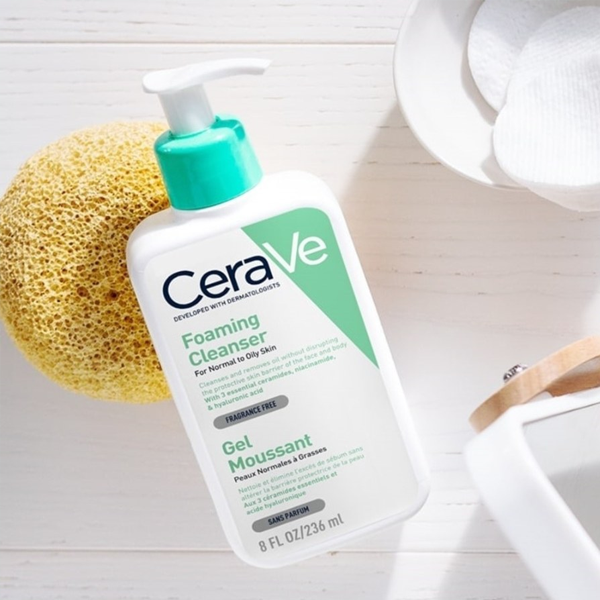 [CERAVE] Sữa rửa mặt tạo bọt Cerave Foaming Facial Cleanser (DA THƯỜNG, DẦU)