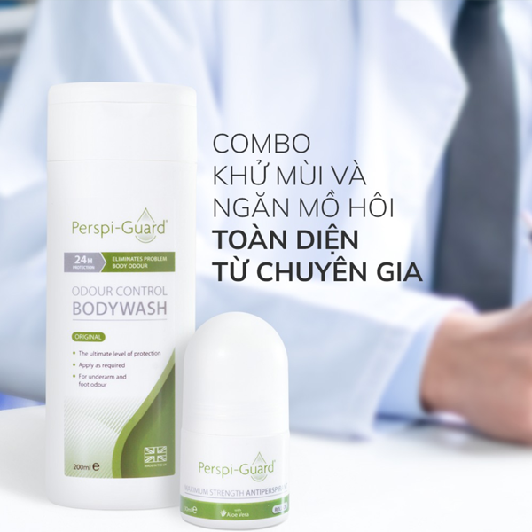 Sữa tắm ngăn mồ hôi Perspi-Guard Odour Control Body Wash 200ml