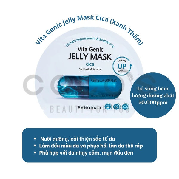 Mặt Nạ Dưỡng Da Banobagi Vita Genic Jelly Mask 30ml