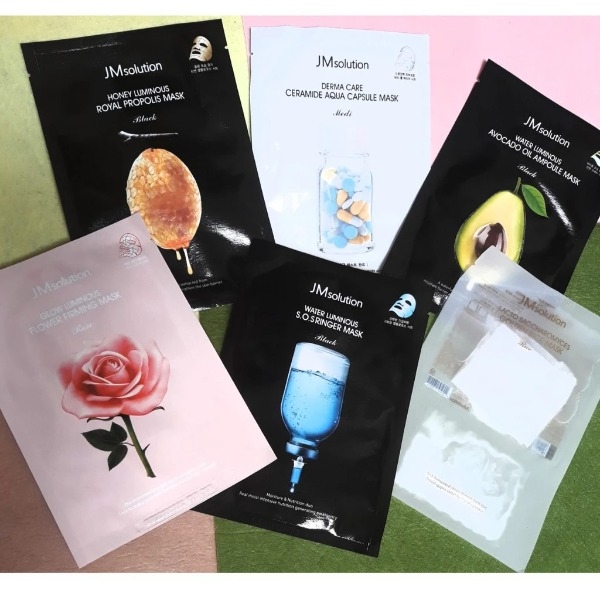 Combo 10 Mặt Nạ JMsolution Mask Cấp Ẩm, Dưỡng Trắng, Phục Hồi Da, Chăm Sóc Da Toàn Diện 30mlx10