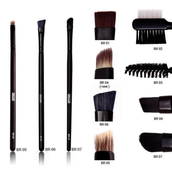 Cọ Tán Chân Mày Lông Ngắn Vacosi Eyebrow Angled Brush BR05