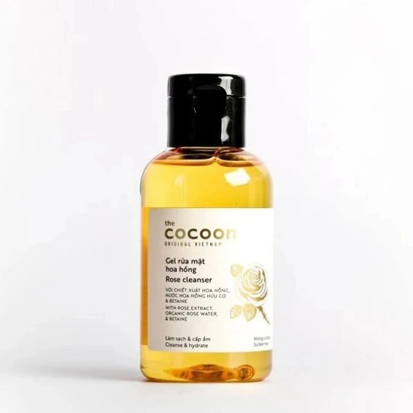 Rửa Mặt Cocoon Rose Cleanser Chiết Xuất Từ Hoa Hồng 140ml