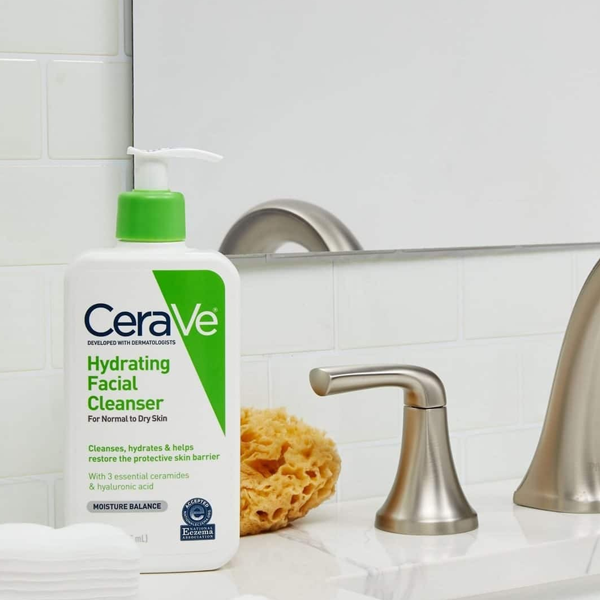 Sữa Rửa Mặt CeraVe Hydrating Cleanser Sữa Rửa Mặt CeraVe Cho Da Thường Đến Khô 30ml/88ml/236ml/473ml