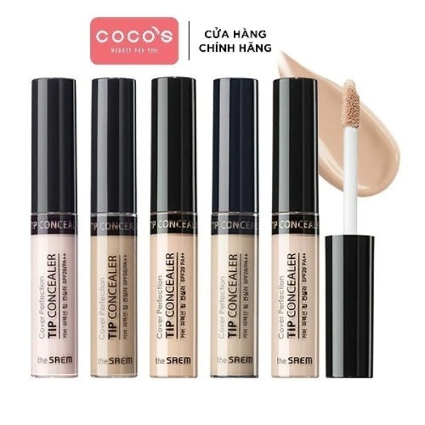 Kem Che Khuyết Điểm The Seam Cover Perfection Tip Concealer 6.5g