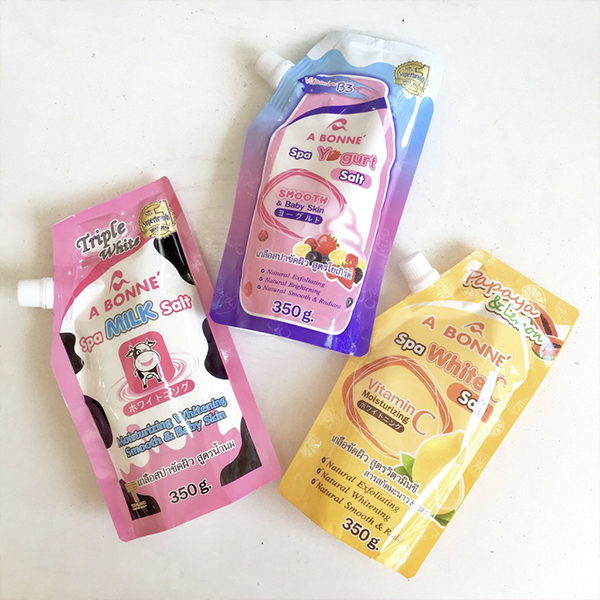 Muối Tắm Tẩy Tế Bào Chết A Bonne Spa Milk Salt Thái Lan 350g