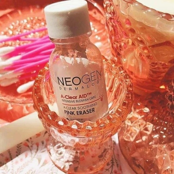 Chấm Mụn Neogen A-clear Soothing Pink Eraser Xẹp Mụn Giảm Xưng Đỏ Không Gây Kích Ứng 15ml