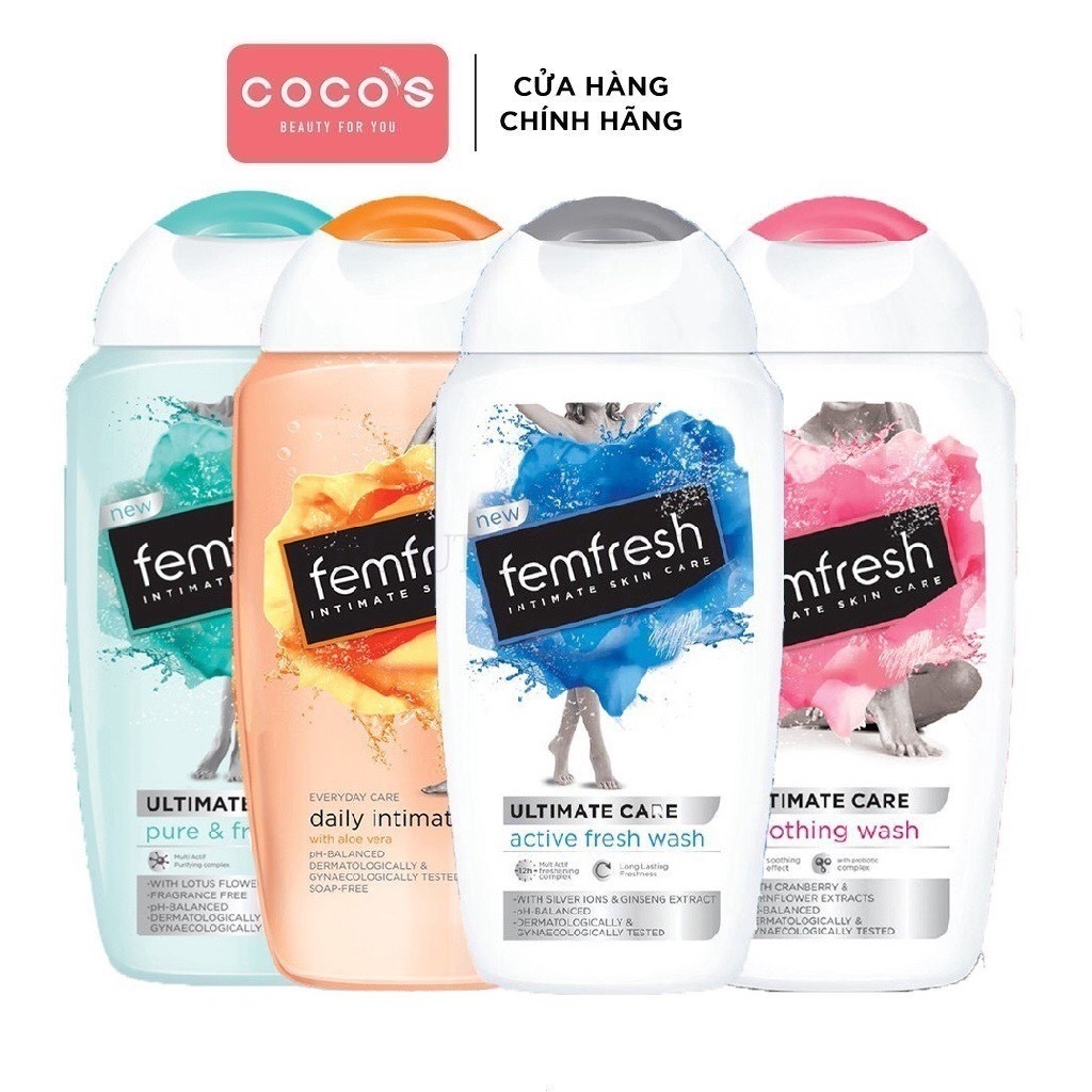 Dung dịch vệ sinh phụ nữ Femfresh Daily Intimate Wash 250ml