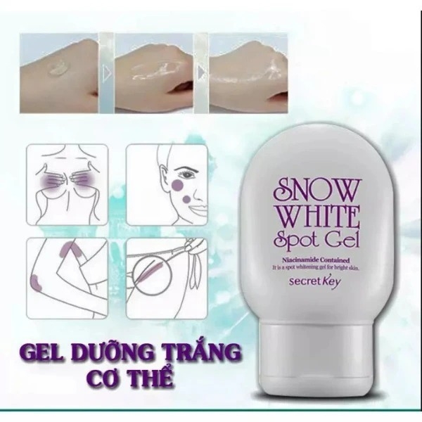 Gel Giảm Và Ngăn Ngừa Thâm Secret Key Snow White Spot Gel 65g