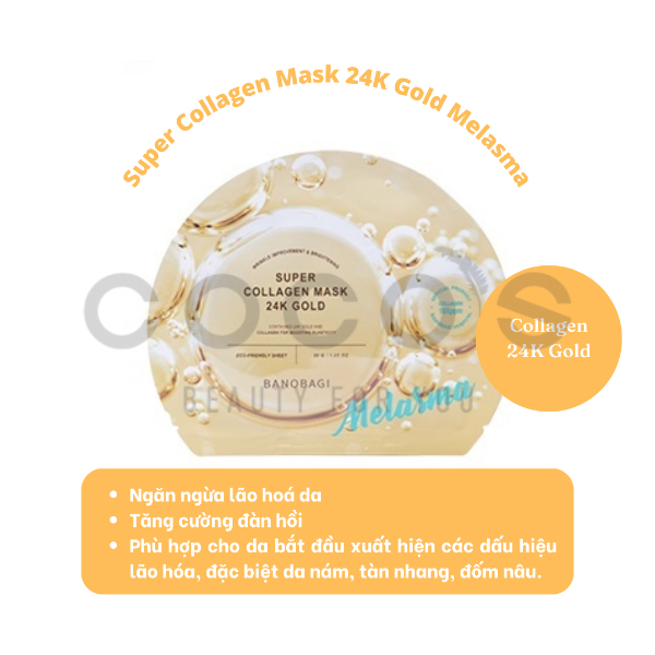 Mặt Nạ Dưỡng Da Banobagi Vita Genic Jelly Mask 30ml