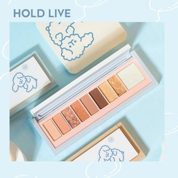 Bảng Mắt 9 Ô Nhũ Hold Live Little Milk Dog Eyeshadow 10g