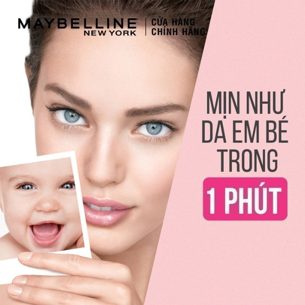 Kem lót mịn da che khuyết điếm Maybelline New York Baby Skin Pore Eraser Primer 22ml