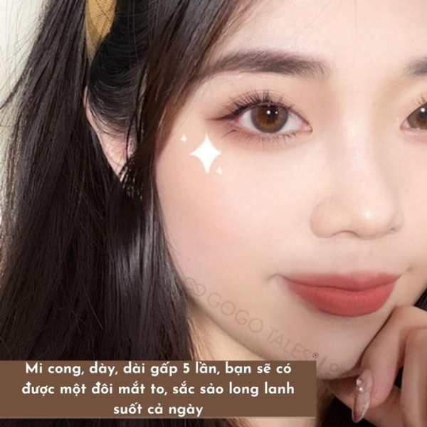 Mascara 2 Đầu Làm Dài Và Cong Mi Gogo Tales Flying Feather Lengthen 10g
