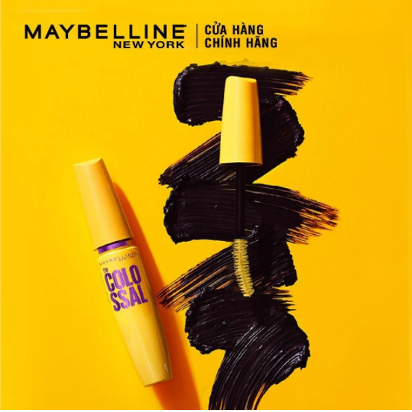 MASCARA LÀM DÀY MI & DƯỠNG MI MAYBELLINE THE COLOSSAL WATERPROOF 9.2ML