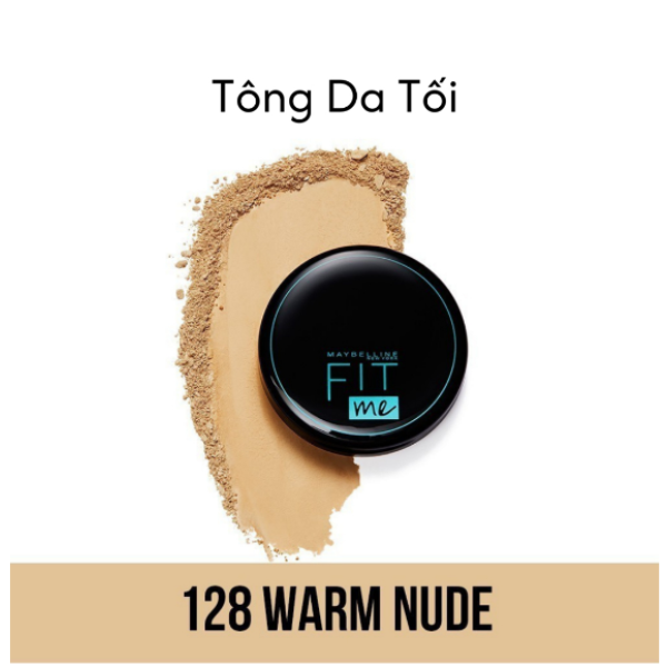 Phấn Phủ Maybelline Mịn Nhẹ Kiềm Dầu Chống Nắng SPF32 PA+++ Maybelline New York Fit Me Compact 6