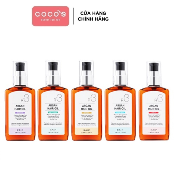 Tinh dầu dưỡng tóc Raip Argan Hair Oil R3 100ml