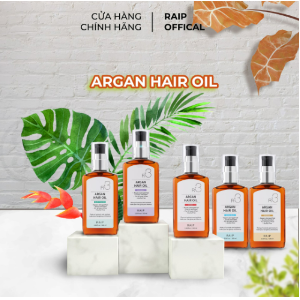 Tinh dầu dưỡng tóc Raip Argan Hair Oil R3 100ml
