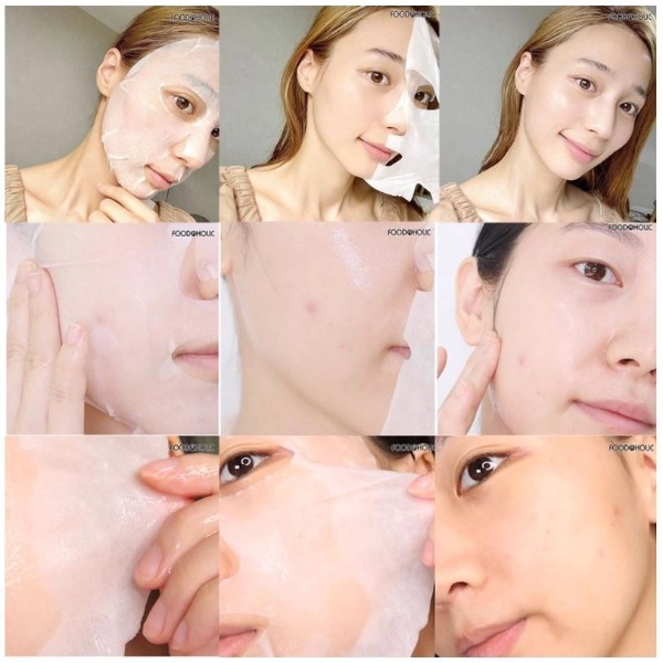 Combo 10 Mặt Nạ Giấy Chăm Sóc Da Toàn Diện Foodaholic Essential Mask (23g x 10)