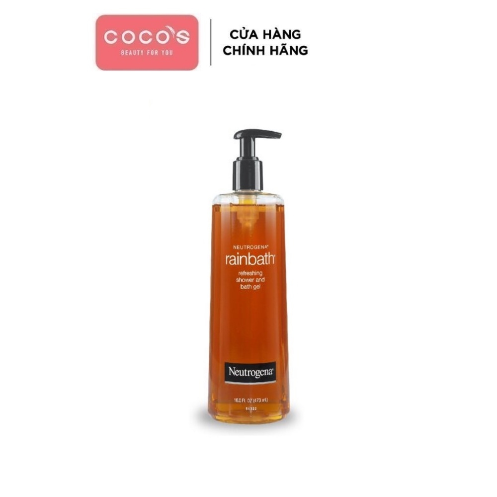 Sữa Tắm Neutrogena Dưỡng Ẩm & Tươi Mới Dạng Gel Rainbath Original Shower And Bath Gel 473ml