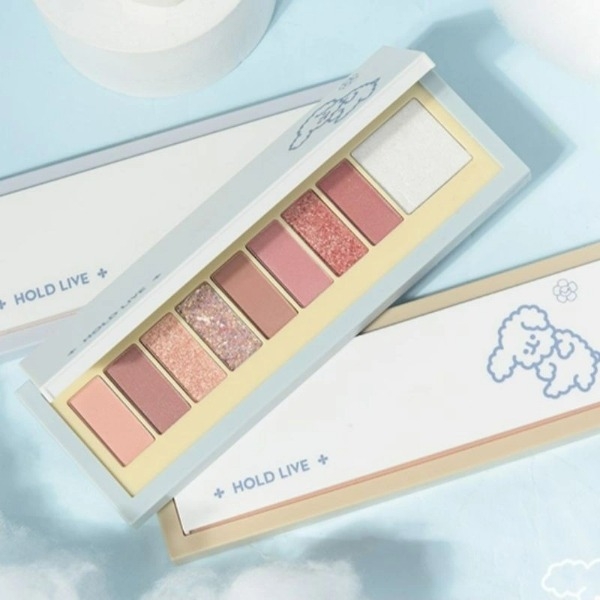 Bảng Mắt 9 Ô Nhũ Hold Live Little Milk Dog Eyeshadow 10g