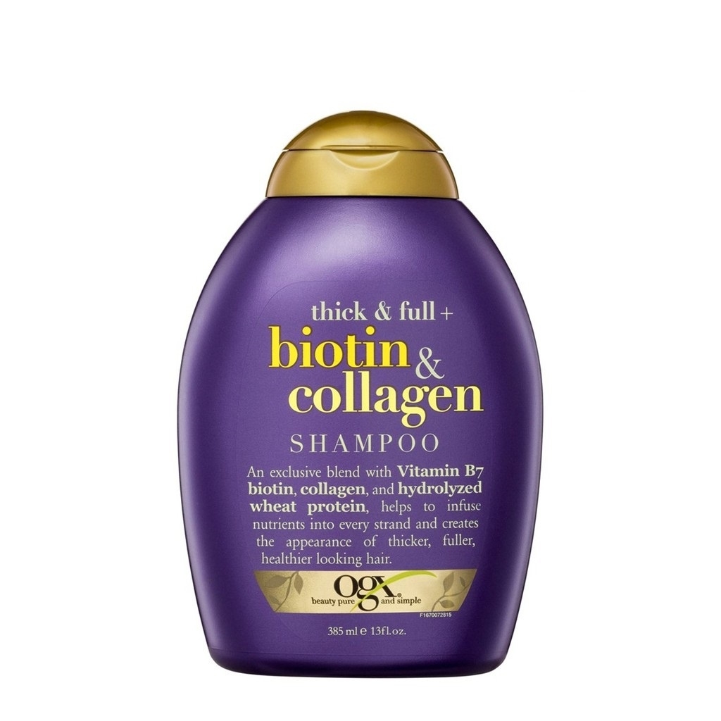 Dầu Gội Và Xả Dưỡng Dày Tóc Cấp Ẩm, Suôn Mượt Và Phục Hồi Hư Tổn OGX 385ml
