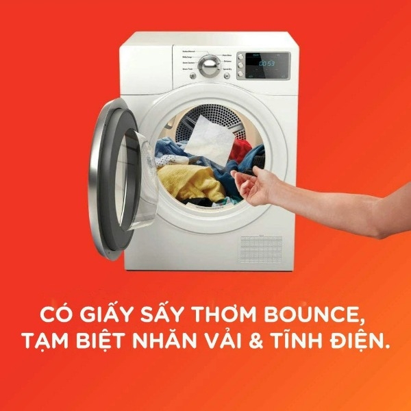 Giấy Thơm Quần Áo Bounce Mỹ Full Size, Bounce Sheets Outdoor Fresh 80/120 Tờ