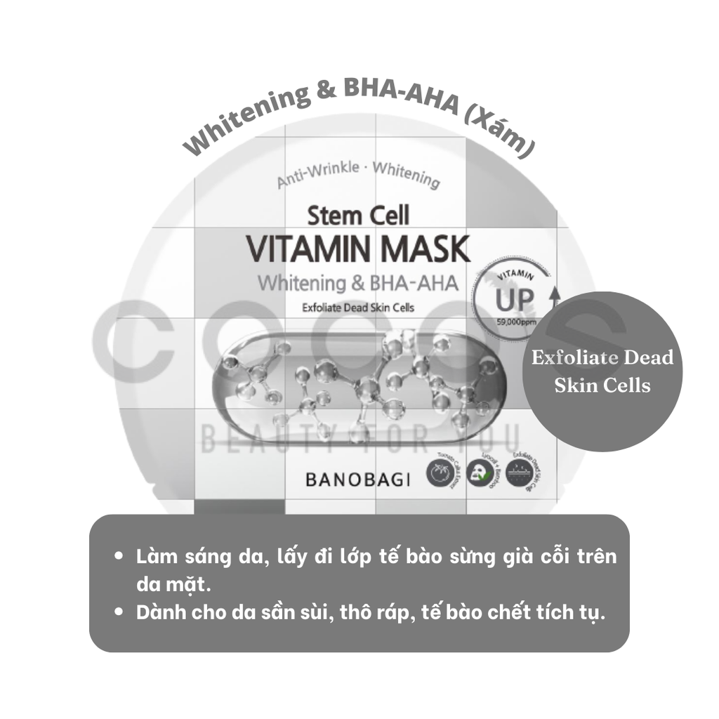 Mặt Nạ Dưỡng Da Banobagi Vita Genic Jelly Mask 30ml