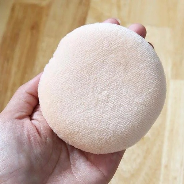 Bông Phấn Khô Tròn Lớn Vacosi Large Round Puff BP09 (9cm)