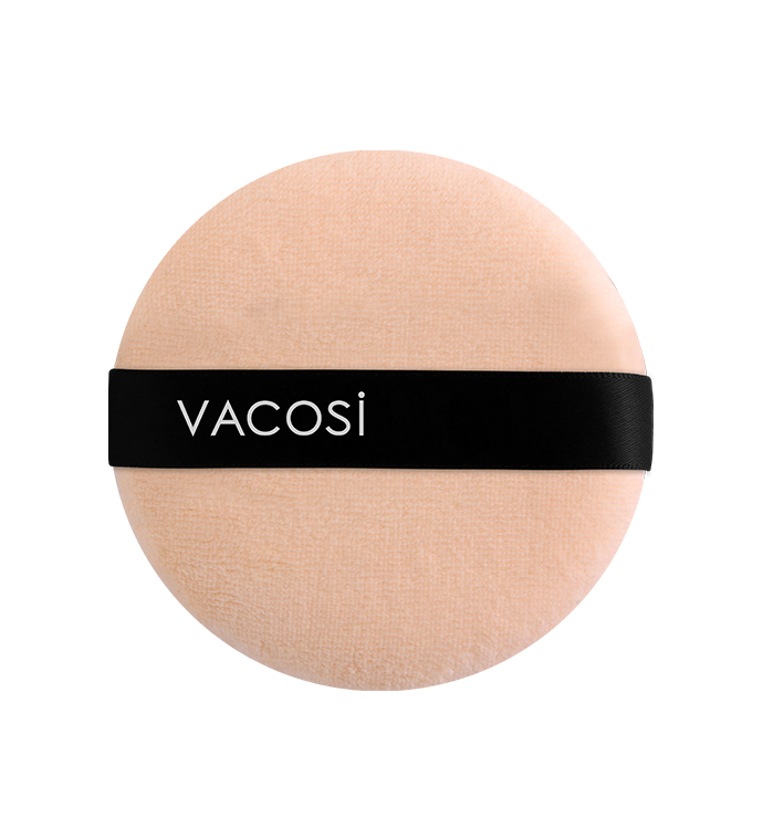 Bông Phấn Khô Tròn Lớn Vacosi Large Round Puff BP09 (9cm)