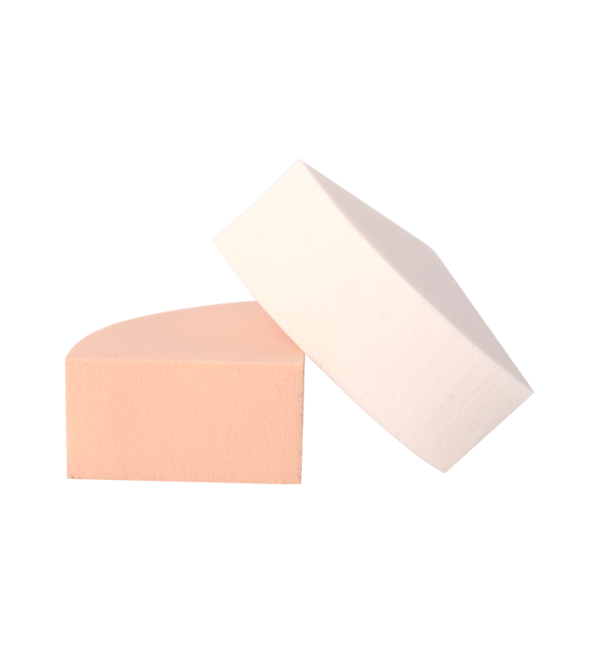 Bông Phấn Ướt Tam Giác Vuông Vacosi Quater Sponge (Bịch 2 Miếng) - BP11