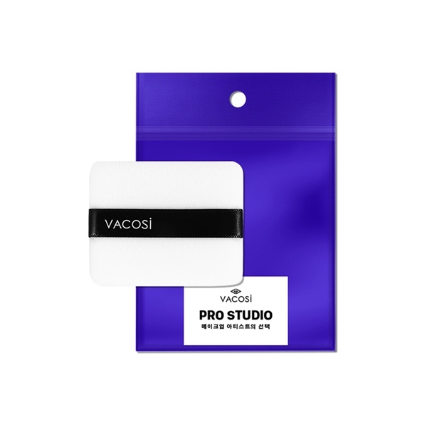 Bông Phấn Khô Vuông Nhỏ Vacosi Pro - PK01 (Bịch 1 Cái)