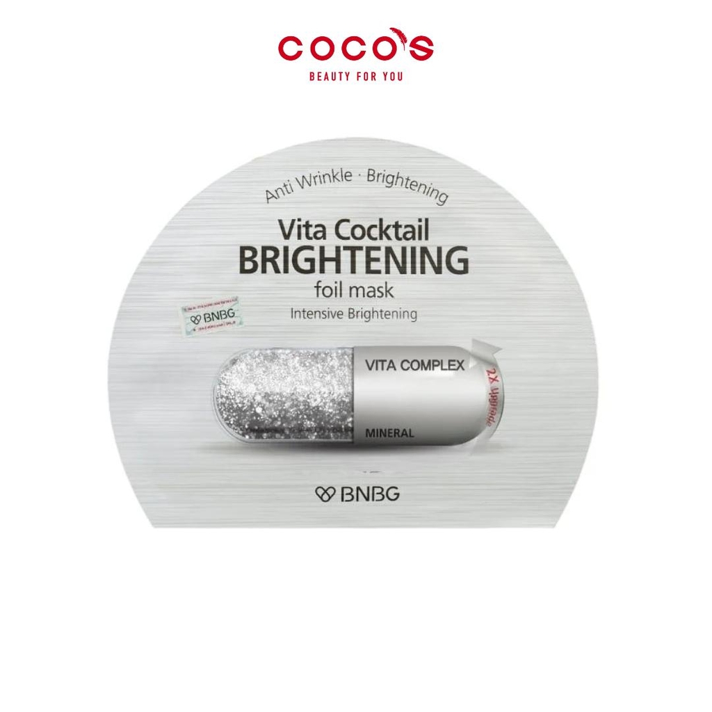 Combo 10 Mặt Nạ BNBG, Mặt Nạ Cấp Ẩm, Dưỡng Da Mặt 30g
