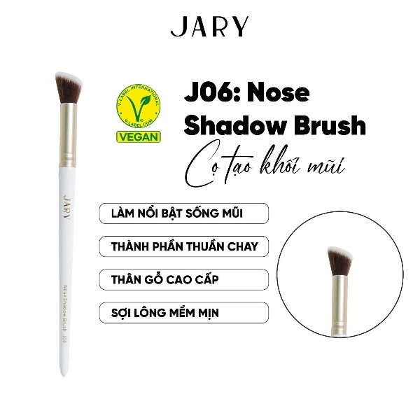 Cọ Trang Điểm Cao Cấp Thuần Chay Jary Makeup Brush Bộ 12 Cây