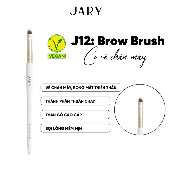 Cọ Trang Điểm Cao Cấp Thuần Chay Jary Makeup Brush Bộ 12 Cây