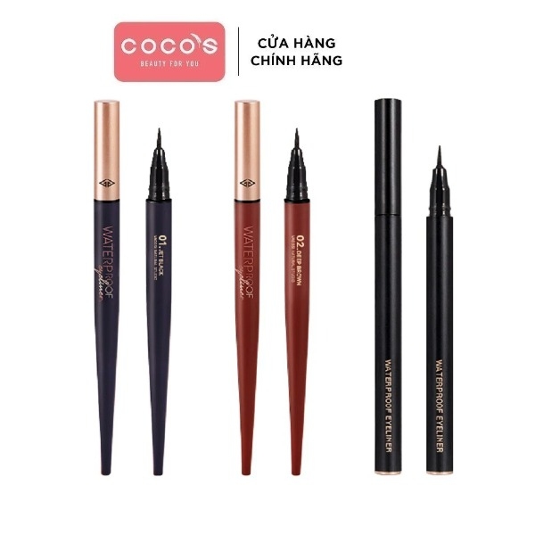 Bút Kẻ Mắt Nước Không Trôi Vacosi Waterproof Pen Eyeliner 5ml
