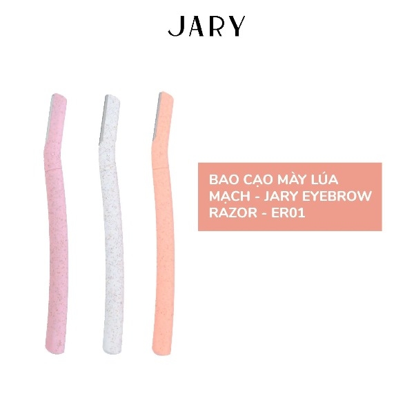 Dao Cạo Mày Lúa Mạch Jary Eyebrow Razor - Set 3 Cái - ER01