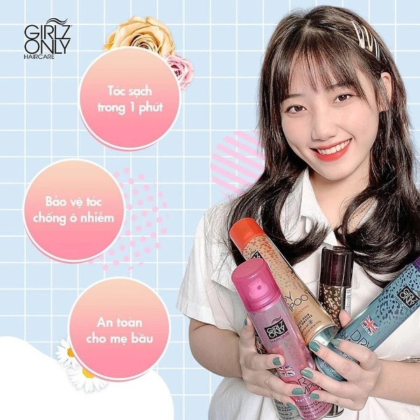 Dầu Gội Khô Girlz Only Dry Shampoo 100ml