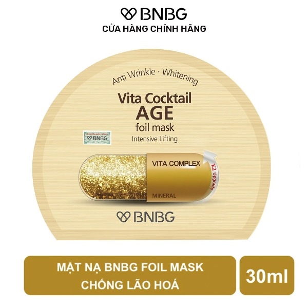 Combo 10 Mặt nạ giấy BNBG Vita Genic Jelly Mask (30ml x10)