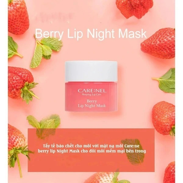 Mặt Nạ Ngủ Mặt Và Môi Mini CARE:NEL Lip Sleeping Mask 5g