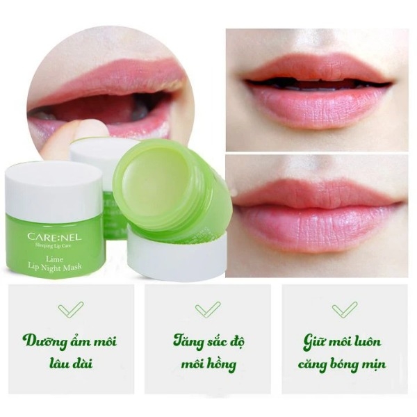 Mặt Nạ Ngủ Mặt Và Môi Mini CARE:NEL Lip Sleeping Mask 5g